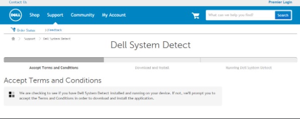 Comprobación del sistema Dell